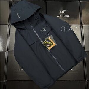 Arc'teryx Midnight Jacket with Ivory Emblem